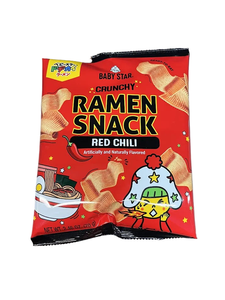 Baby Star Red Chili Crunchy Ramen Snack