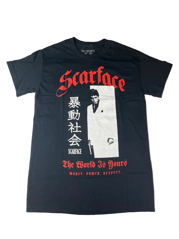 Riot Society Scarface The World is Yours T-Shirt