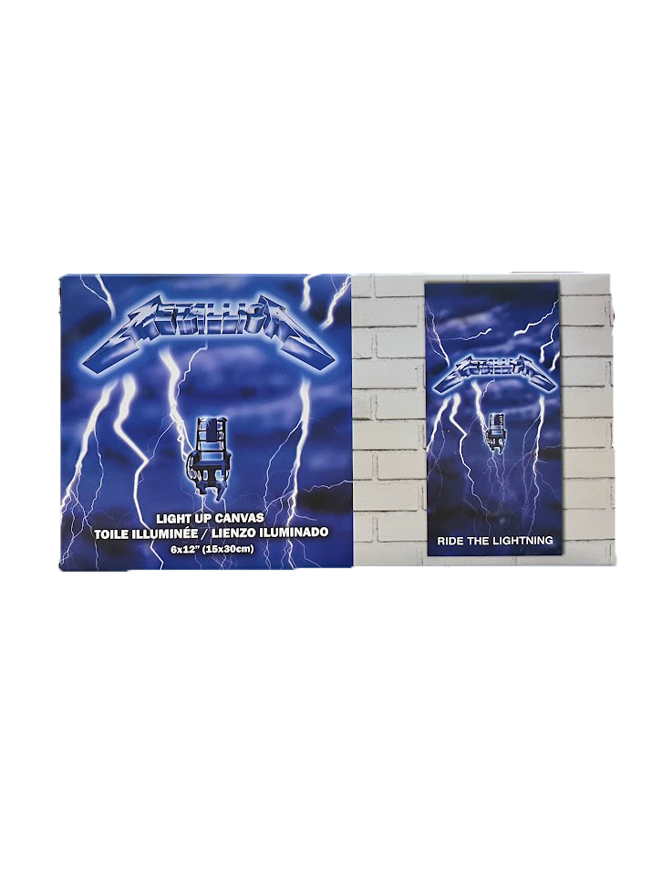 Metallica Ride the Lightning LED Canvas