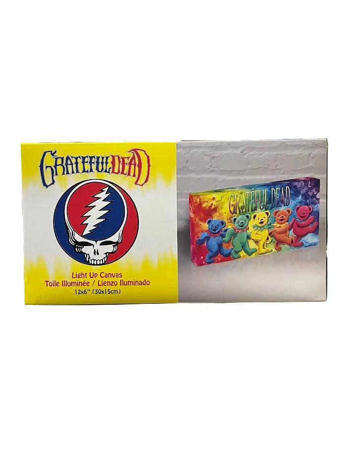 Grateful Dead Bears LED Canvas