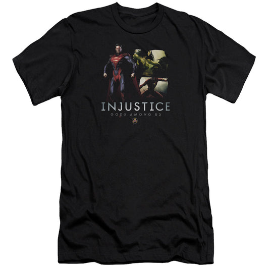 Injustice Gods Among Ushort Sleeveupermans Revenge - S - S Adult 30/1 - Black T-shirt