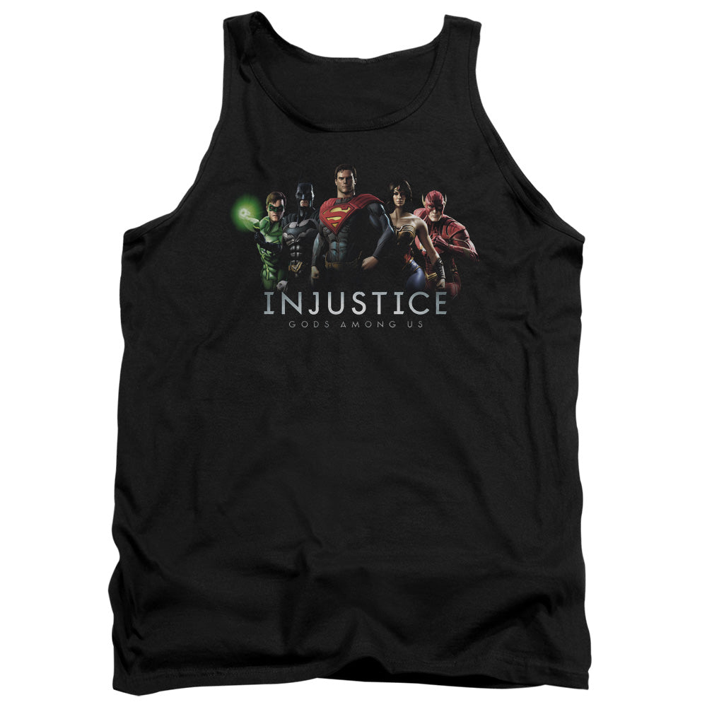 Injustice Gods Among Us - Injustice League - Adult Tank - Black