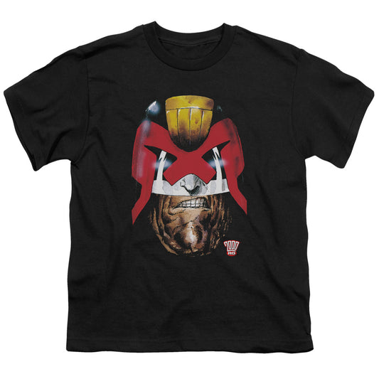 JUDGE DREDD DREDDS HEAD - S/S YOUTH 18/1 - BLACK T-Shirt