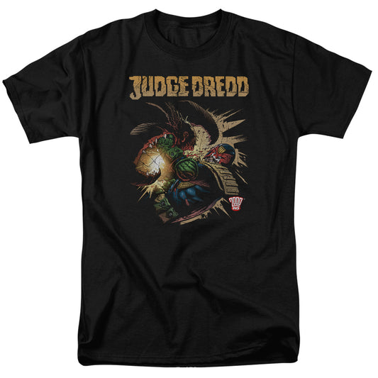 Judge Dredd - Blast Away - Short Sleeve Adult 18/1 - Black T-shirt
