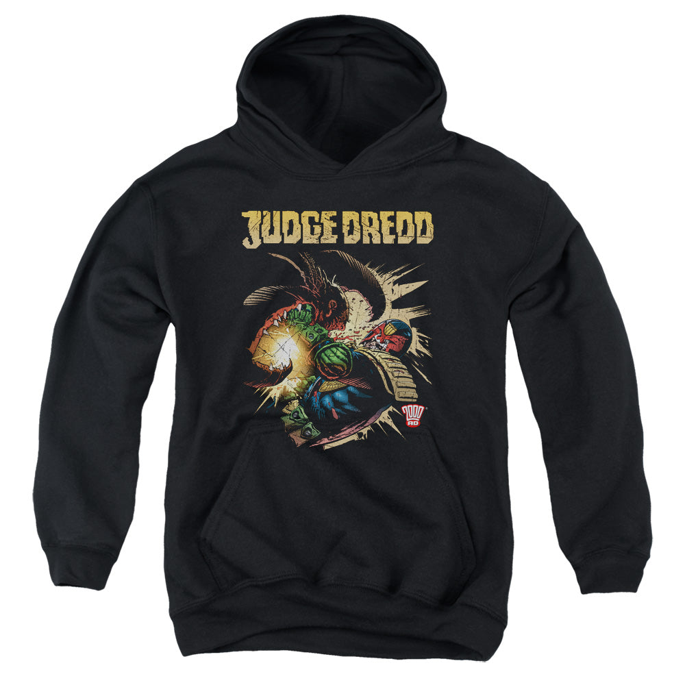 Judge Dredd - Blast Away - Youth Pull-over Hoodie - Black