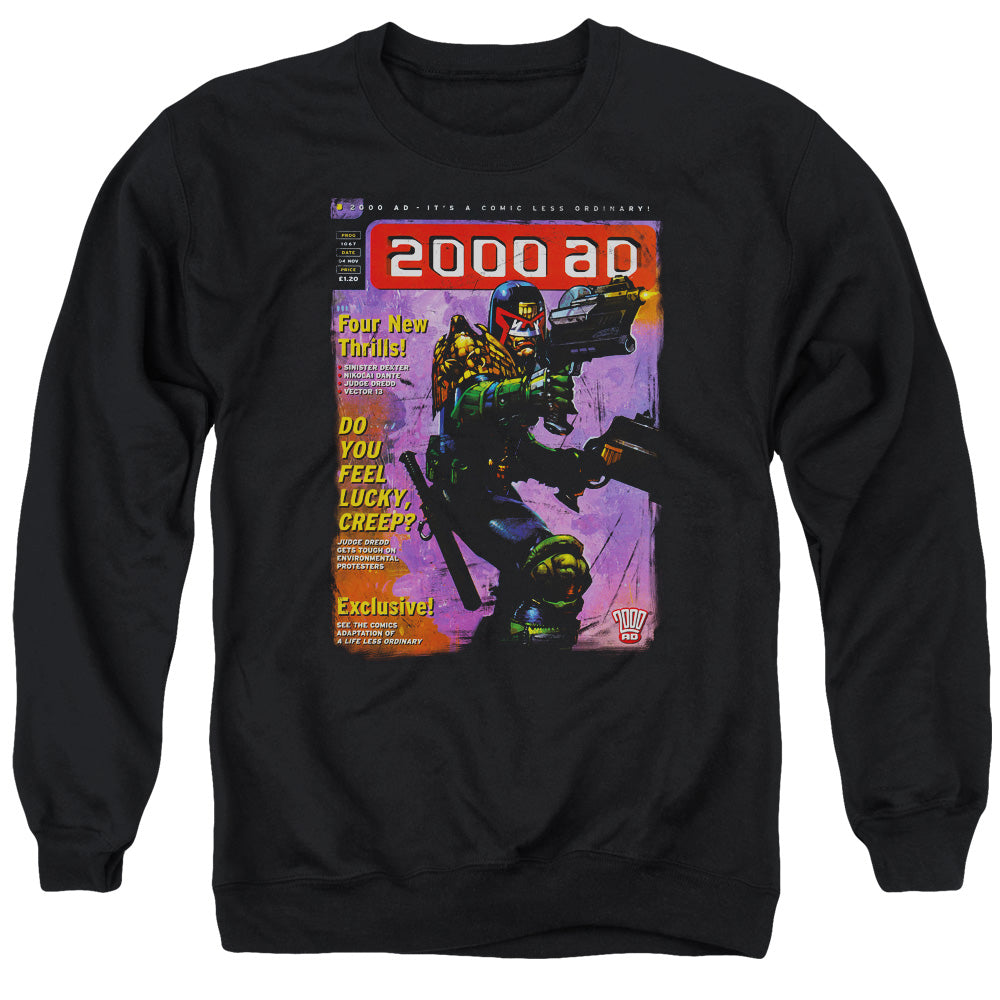 Judge Dredd - 1067 - Adult Crewneck Sweatshirt - Black