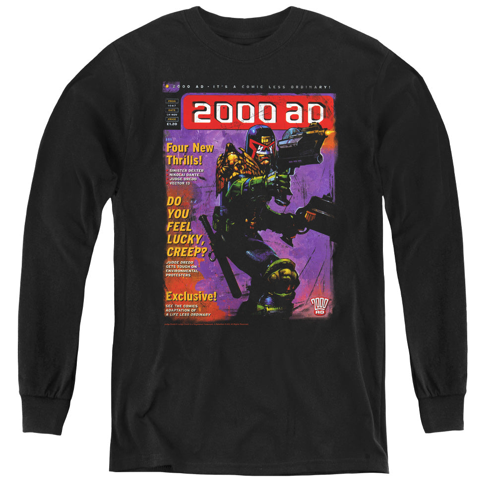 Judge Dredd - 1067 - Youth Long Sleeve Tee - Black