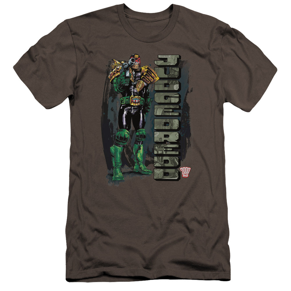 Judge Dredd - Blam-premuim Canvas Adult Slim Fit 30/1 - Charcoal