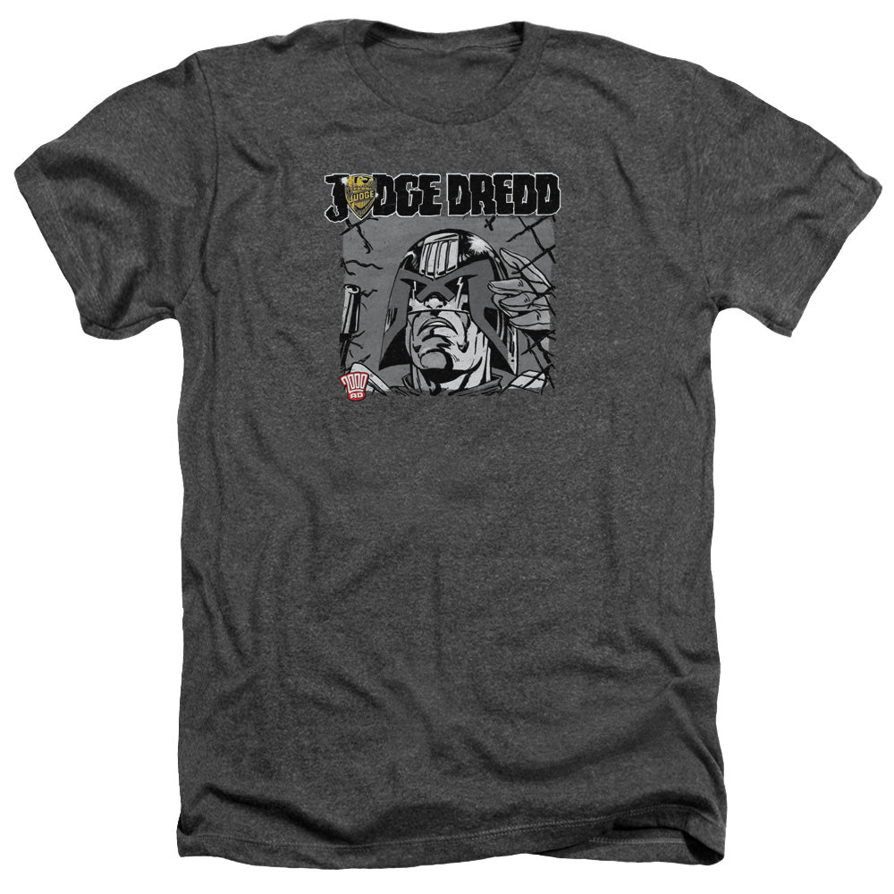 Judge Dredd - Fenced - Adult Heather - Charcoal