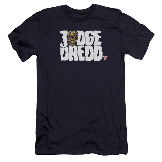Judge Dredd Logo-premuim Canvas Adult Slim
