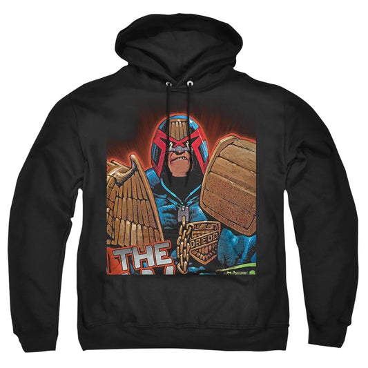 Judge Dredd - Law - Adult Pull-over Hoodie - Black
