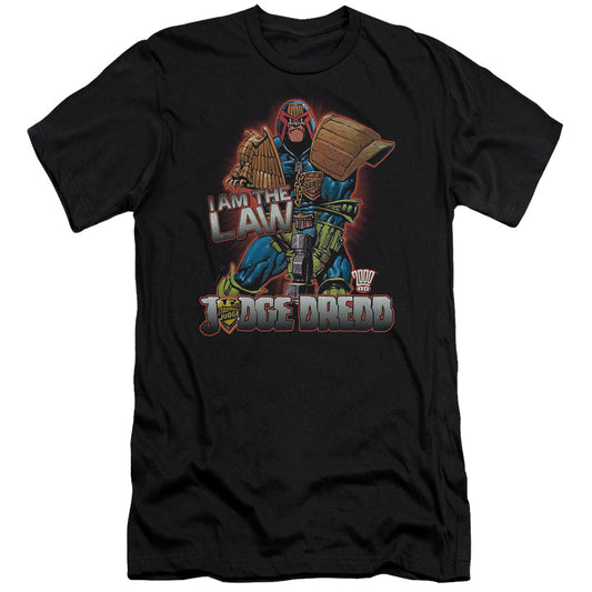 Judge Dredd - Law - Short Sleeve Adult 30/1 - Black T-shirt