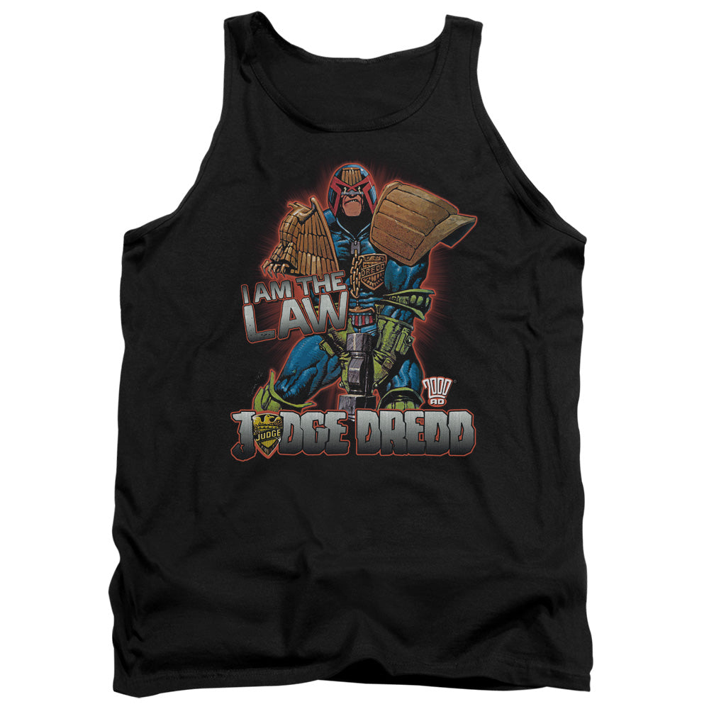 Judge Dredd - Law - Adult Tank - Black