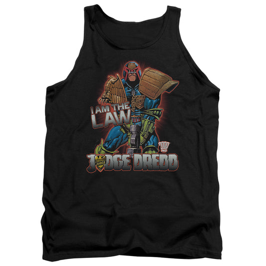 Judge Dredd - Law - Adult Tank - Black