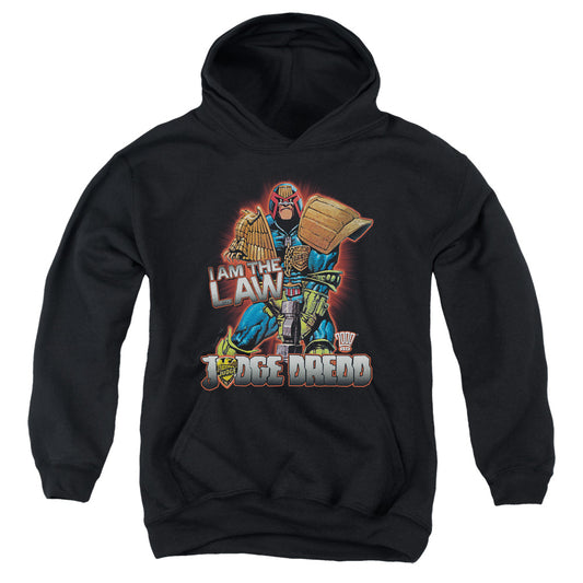 Judge Dredd - Law - Youth Pull-over Hoodie - Black