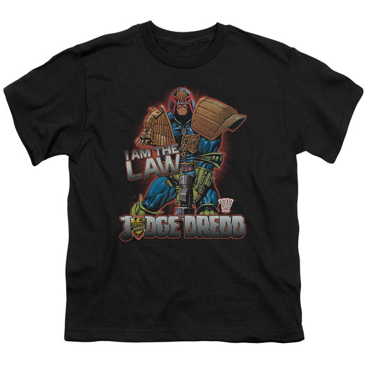 Judge Dredd - Law - Short Sleeve Youth 18/1 - Black T-shirt
