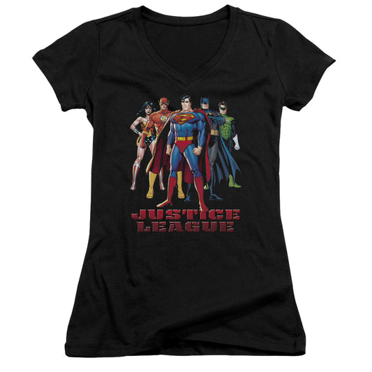 Jla - In League - Junior V-neck - Black
