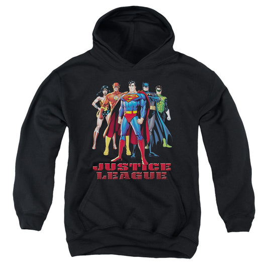 Jla - In League - Youth Pull-over Hoodie - Black