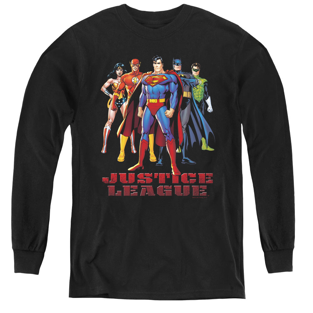 Jla - In League - Youth Long Sleeve Tee - Black