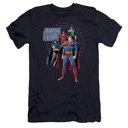 Jla - Protectors-premuim Canvas Adult Slim Fit 30/1 - Navy