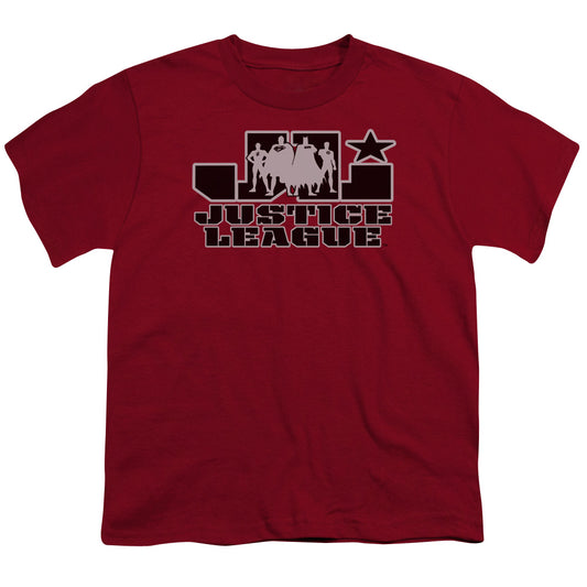 Jla - Jla Logo - Short Sleeve Youth 18/1 - Cardinal T-shirt