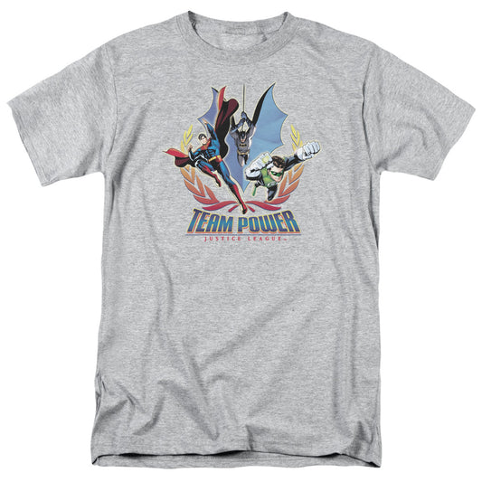 JLA TEAM POWER - S/S ADULT 18/1 - ATHLETIC HEATHER T-Shirt