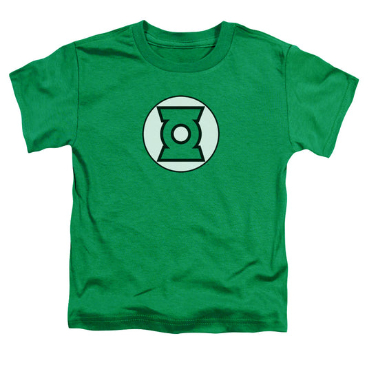 JLA GREEN LANTERN LOGO - S/S TODDLER TEE - KELLY GREEN - T-Shirt