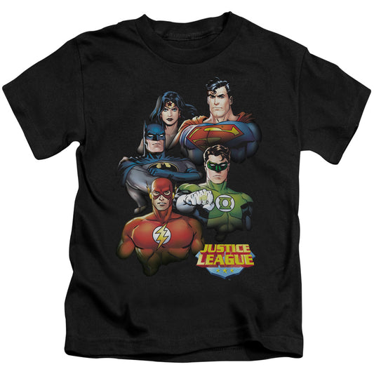 JLA GROUP PORTRAIT - S/S JUVENILE 18/1 - BLACK - T-Shirt