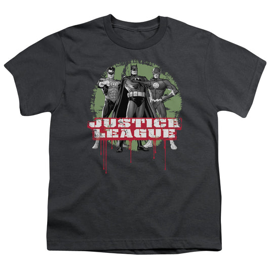 Jla - Jla Trio - Short Sleeve Youth 18/1 - Charcoal T-shirt