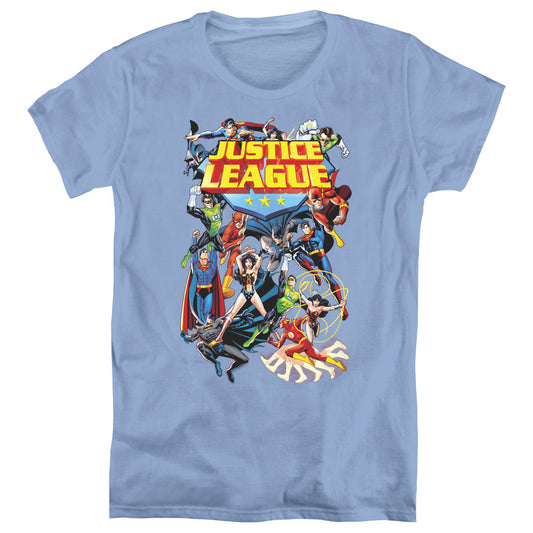 Jla - League A Plenty - Short Sleeve Womens Tee - Carolina Blue T-shirt