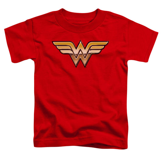 Jla - Golden - Short Sleeve Toddler Tee - Red T-shirt