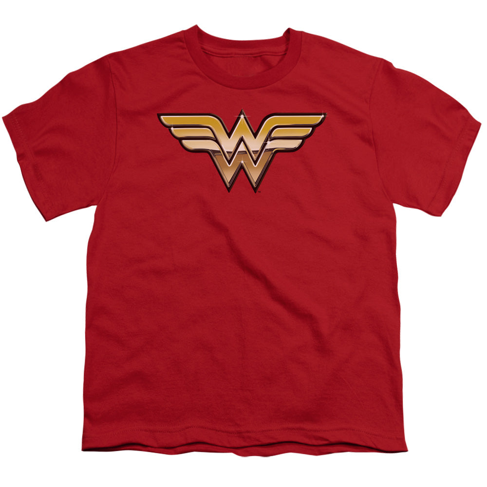 Jla - Golden - Short Sleeve Youth 18/1 - Red T-shirt