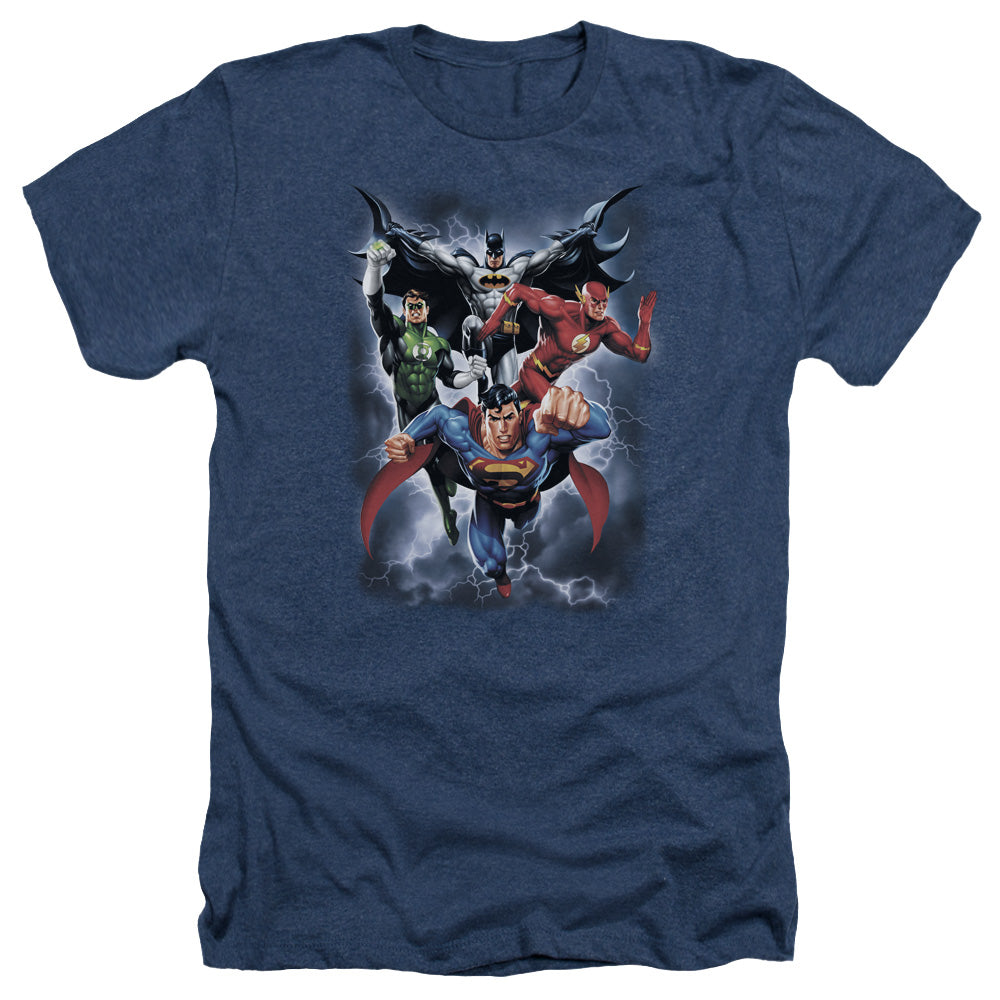 Jla - The Coming Storm - Adult Heather - Navy