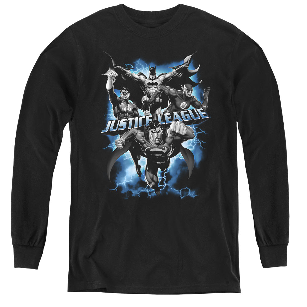 Jla Justice Storm - Youth Long Sleeve Tee