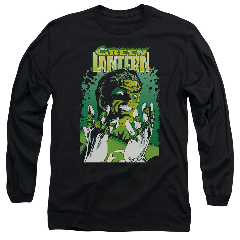 JLA GL #49 COVER - L/S ADULT 18/1 - BLACK T-Shirt
