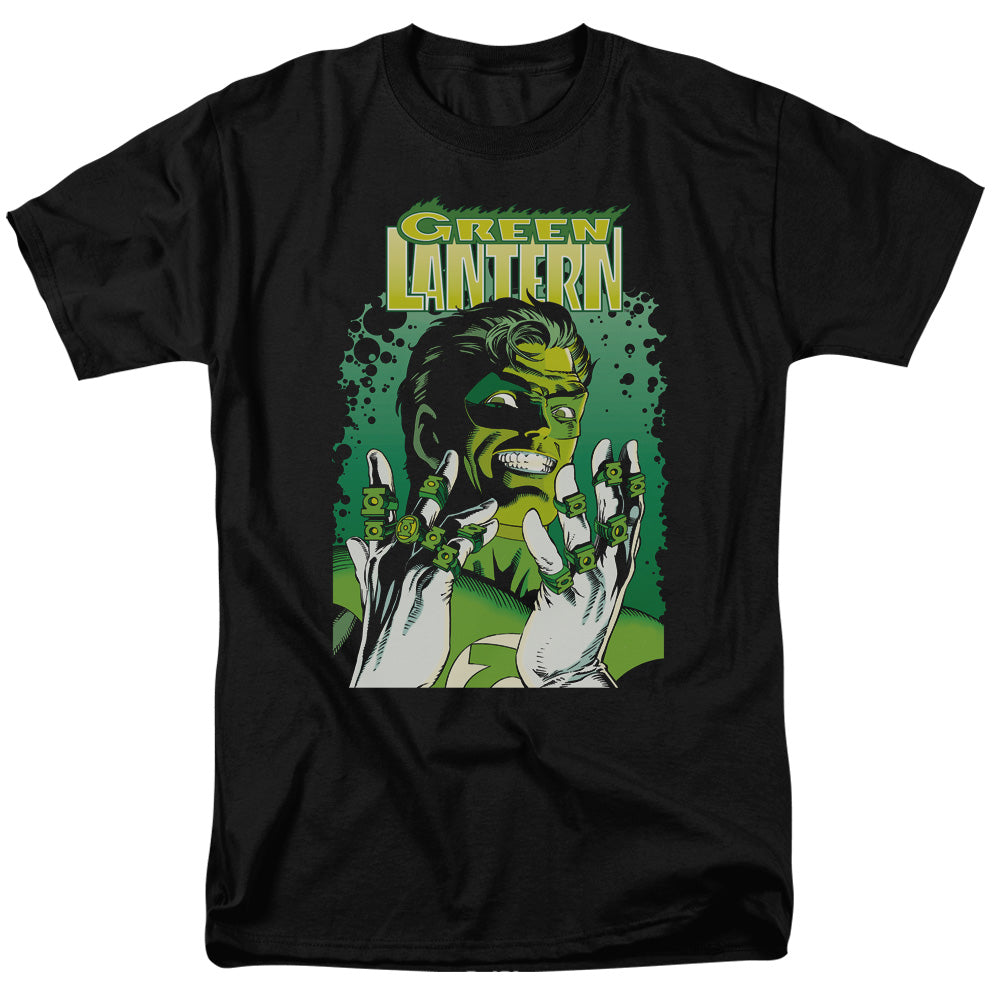 Jla - Gl #49 Cover - Short Sleeve Adult 18/1 - Black T-shirt