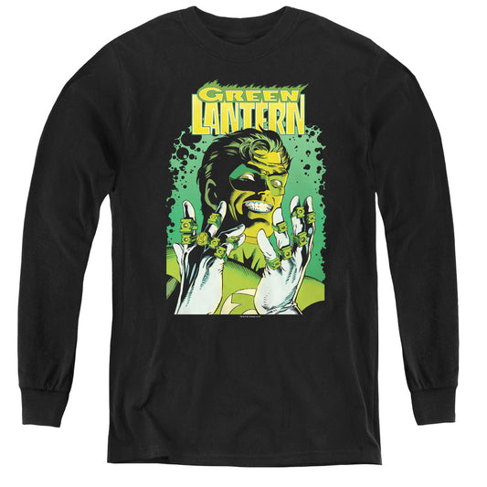 Jla - Gl #49 Cover - Youth Long Sleeve Tee - Black