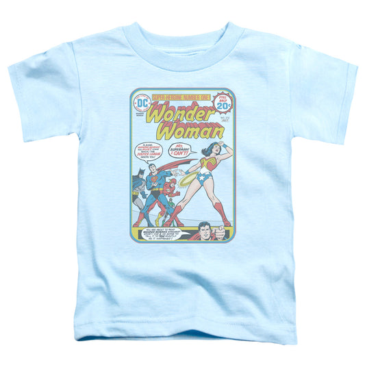 Jla - Ww #212 Cover - Short Sleeve Toddler Tee - Light Blue T-shirt