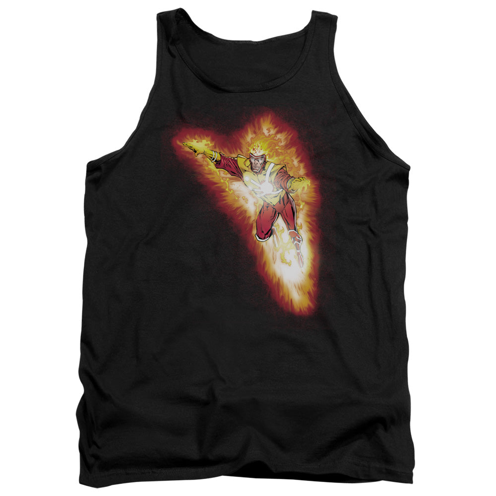 Jla - Firestorm Blaze - Adult Tank - Black