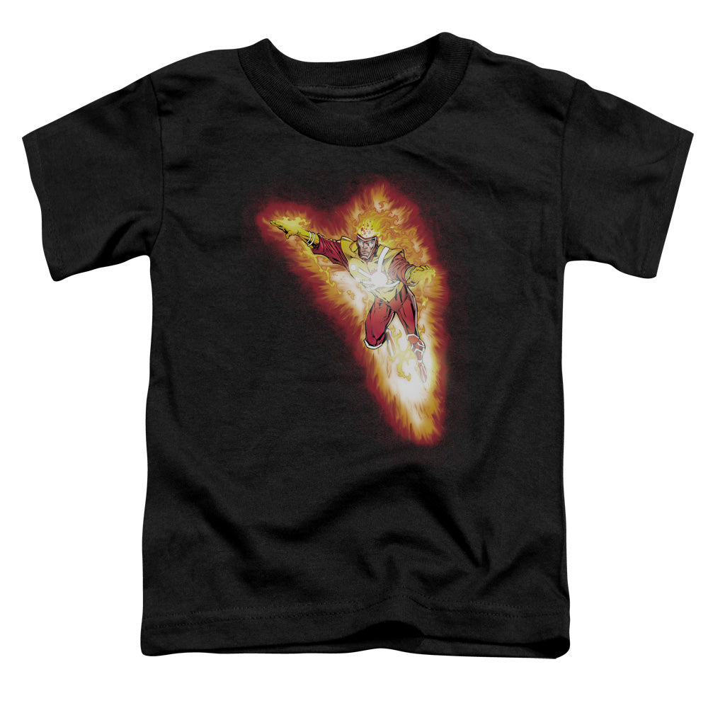 JLA FIRESTORM BLAZE - S/S TODDLER TEE - BLACK - T-Shirt