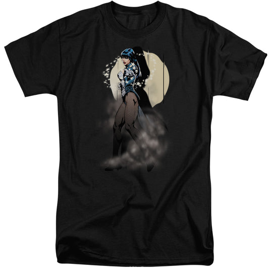 Jla - Zatanna Illusion - Short Sleeve Adult Tall - Black T-shirt