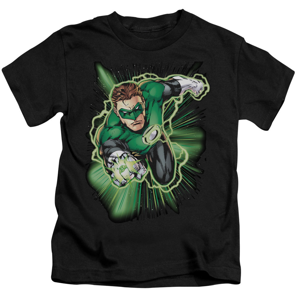 JLA GREEN LANTERN ENERGY - S/S JUVENILE 18/1 - BLACK - T-Shirt