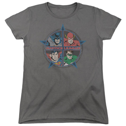 JLA FOUR HEROES-S/S T-Shirt