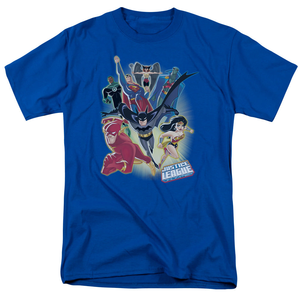 Jla - Unlimited - Short Sleeve Adult 18/1 - Royal Blue T-shirt