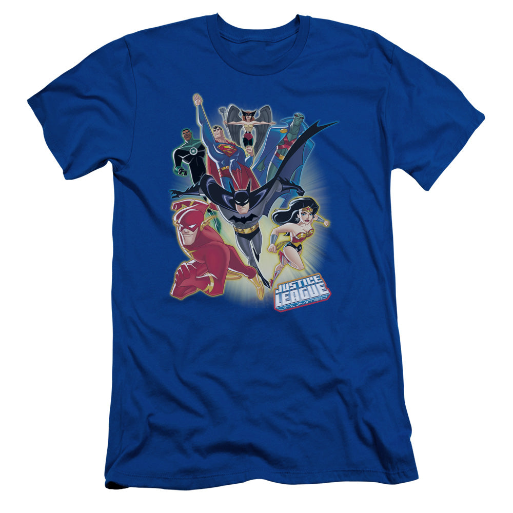 Jla - Unlimited - Short Sleeve Adult 30/1 - Royal Blue T-shirt