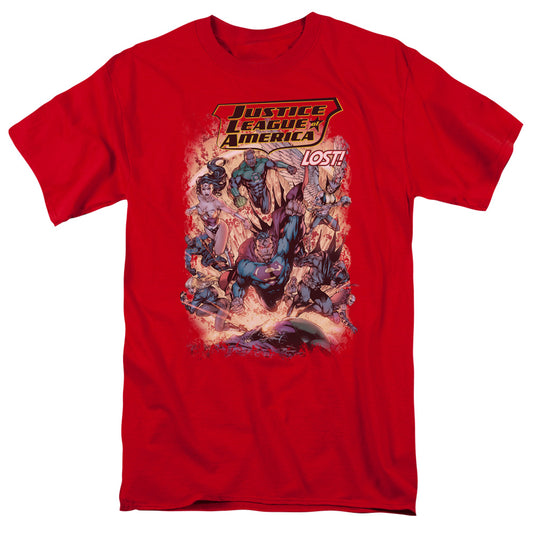 Jla - Lost - Short Sleeve Adult 18/1 - Red T-shirt