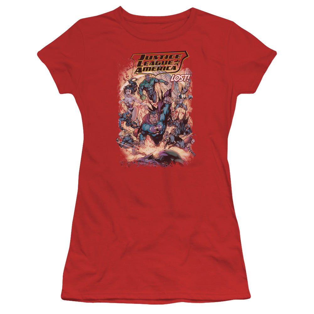 JLA LOST - S/S JUNIOR SHEER - RED T-Shirt
