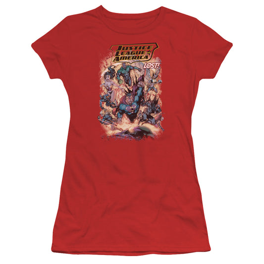 JLA LOST - S/S JUNIOR SHEER - RED T-Shirt