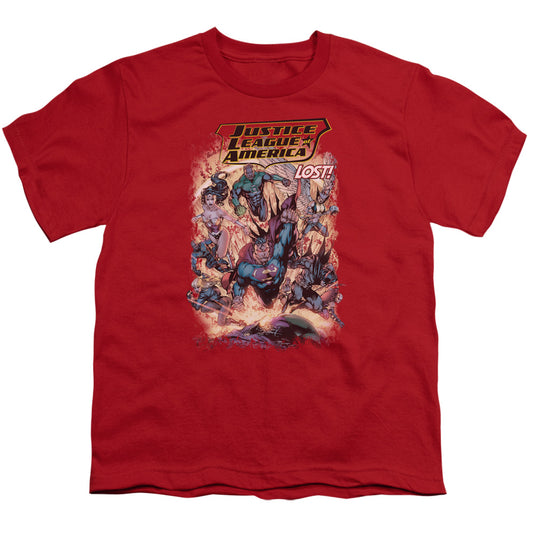 Jla - Lost - Short Sleeve Youth 18/1 - Red T-shirt