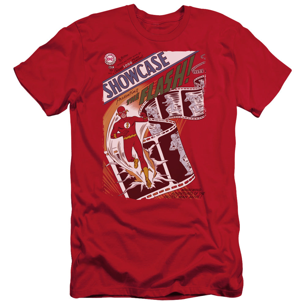 Jla - Showcase #4 Cover - Short Sleeve Adult 30/1 - Red T-shirt